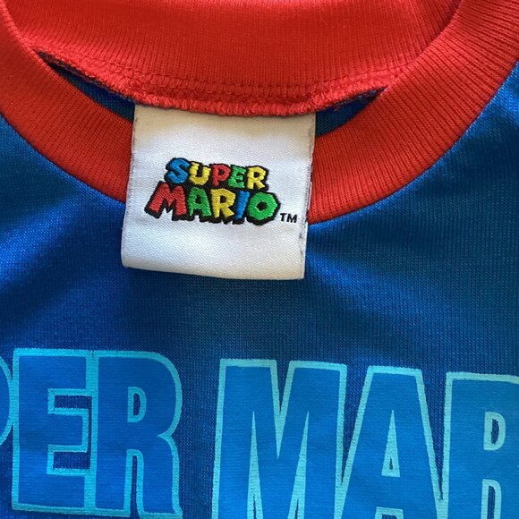 2 Boys T Shirts Short Sleeve + Sleeveless Super Mario Lego Star Wars 6 Years - Picture 3 of 7